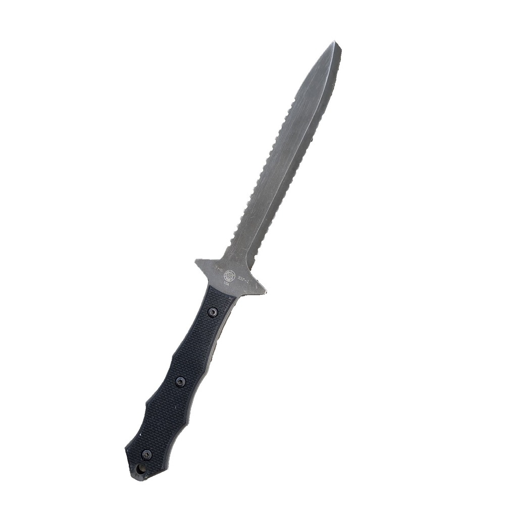 Original/Discontinued Masters of Defense MOD XSF-1 BESH Serrated Blackhawk Knife